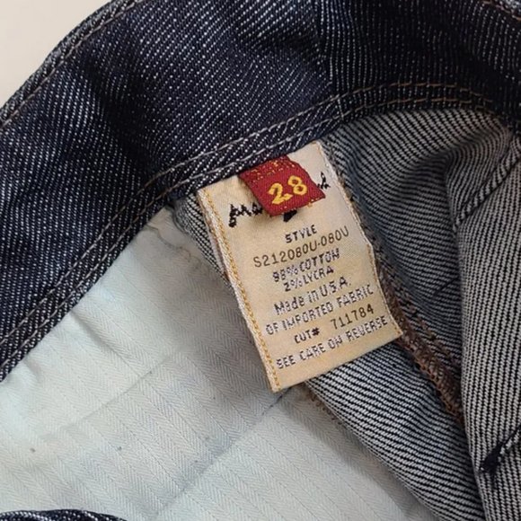 7 for all manking Jean Skirt - Picture 3 of 5